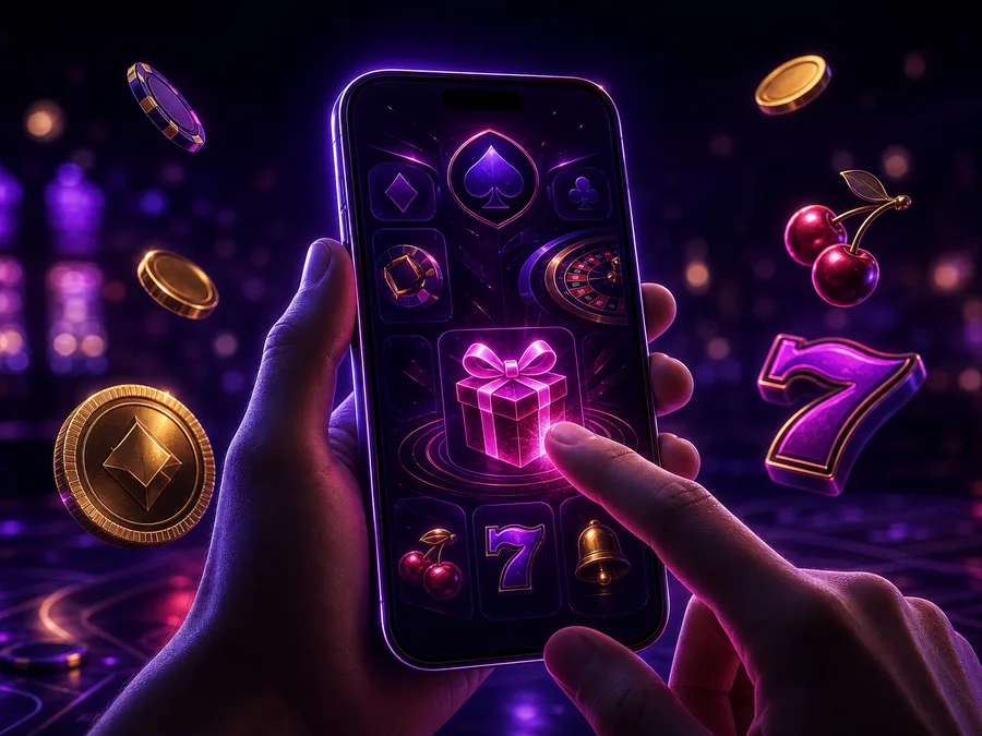 Välkomstbonus aktiveras i mobilen hos Nvcasino