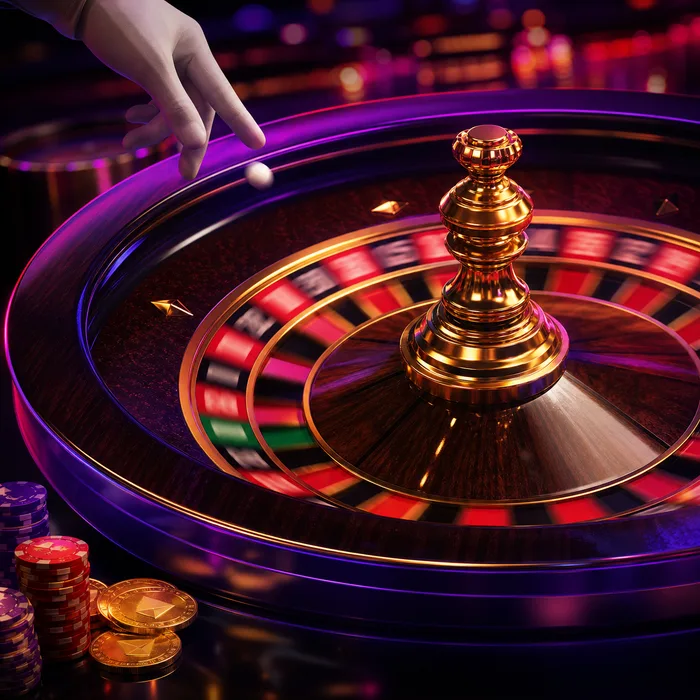 Live roulette med riktig croupier