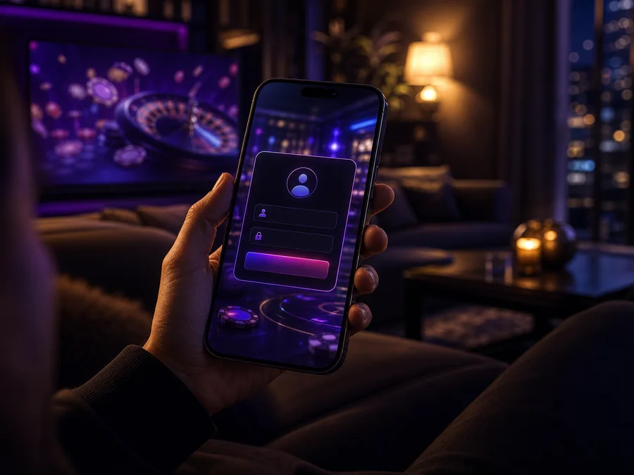 Inloggning till Nvcasino i mobilen